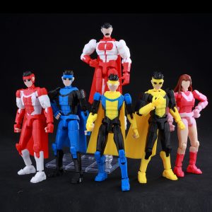 3D Printed Superheroes Invincible 2.0 Anime Multi-Jointed Action Figures