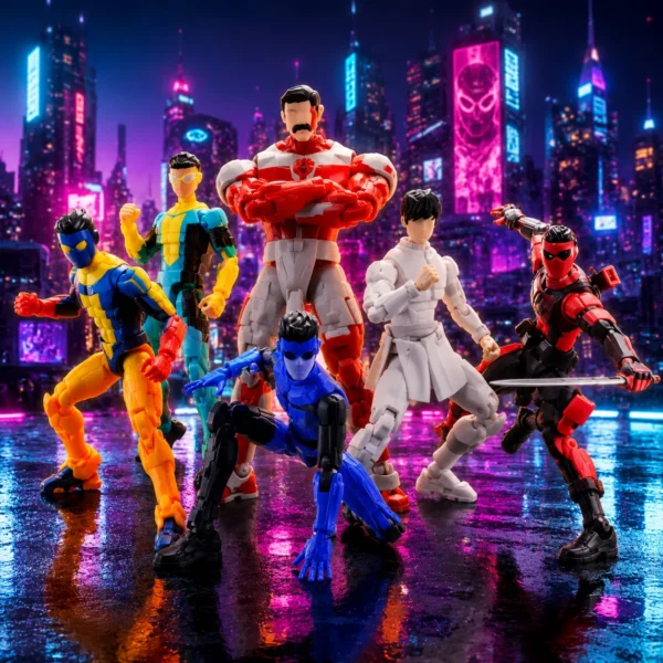 9L3D 3D-Printed Articulated Collectible Figures – Choose Your Design
