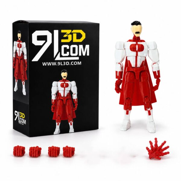9L3D All-Round Defender Articulated Collectible Toy